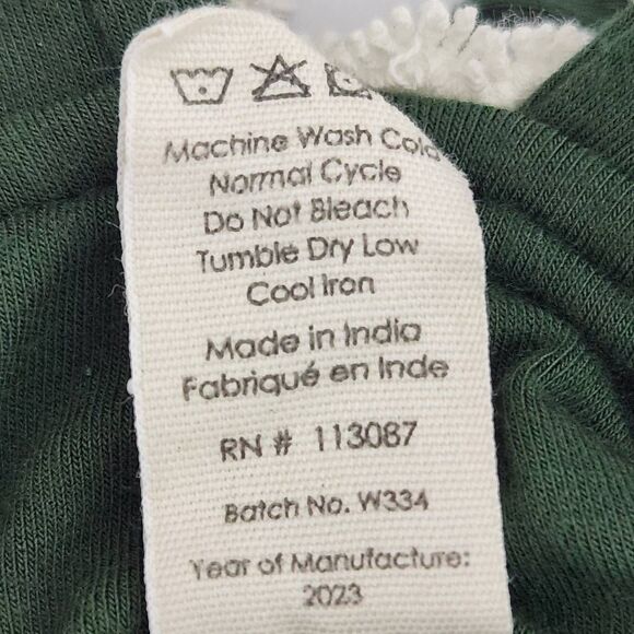 Kate Quinn Girl's Green Knit Overalls with White Crochet Trim Size 5 years - Picture 8 of 9